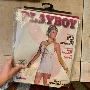 playboy Greek goddess Halloween costume sexy Athena Aphrodite